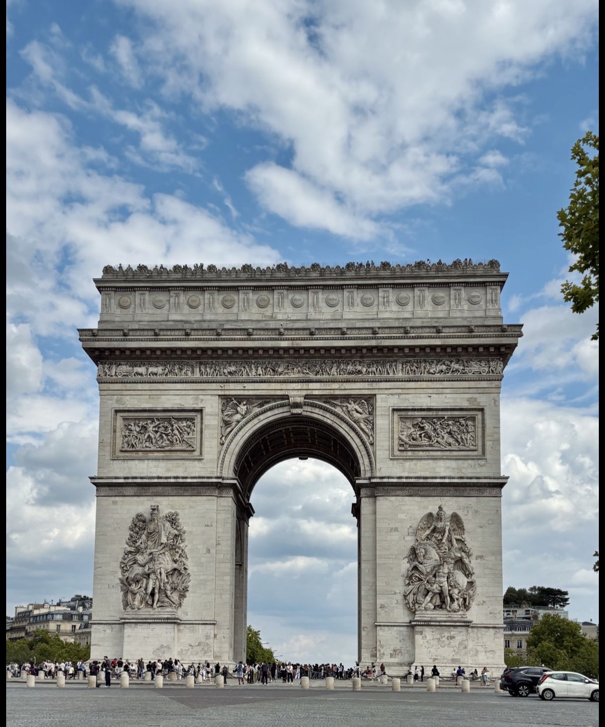 Arco del Triunfo, París