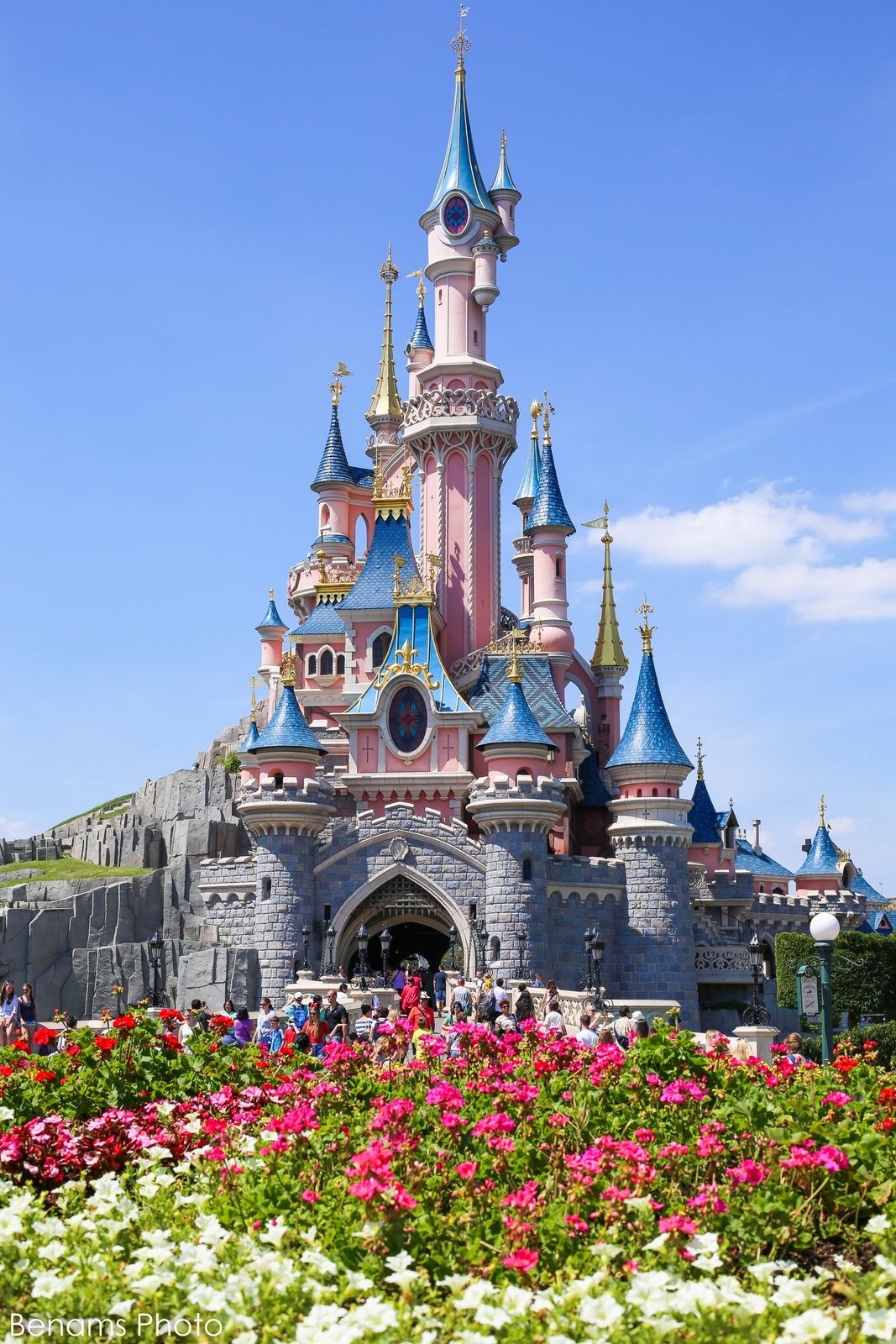 Castillo de la Bella Durmiente en Disneyland París